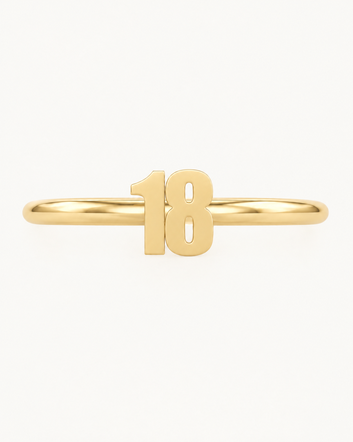 Choose a two-digit number from 10–99 for a more distinctive personalised detail. Made for fully healed helix piercings, it keeps the profile compact for an upper-ear stack while leaving the motif clearly visible. Handmade to order in 14ct solid gold, it fits naturally with personalised, number-led and meaningful styling rather than reading as a generic plain hoop.