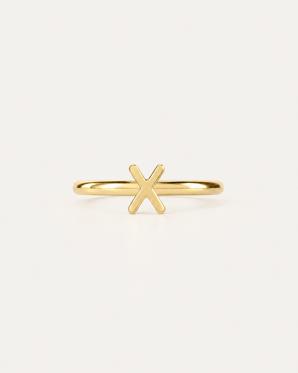Choose two letters for a compact personalised motif that can represent initials without becoming oversized. Made for fully healed helix piercings, it keeps the profile compact for an upper-ear stack while leaving the motif clearly visible. Handmade to order in 14ct solid gold, it fits naturally with personalised, meaningful and monogram-led styling rather than reading as a generic plain hoop.