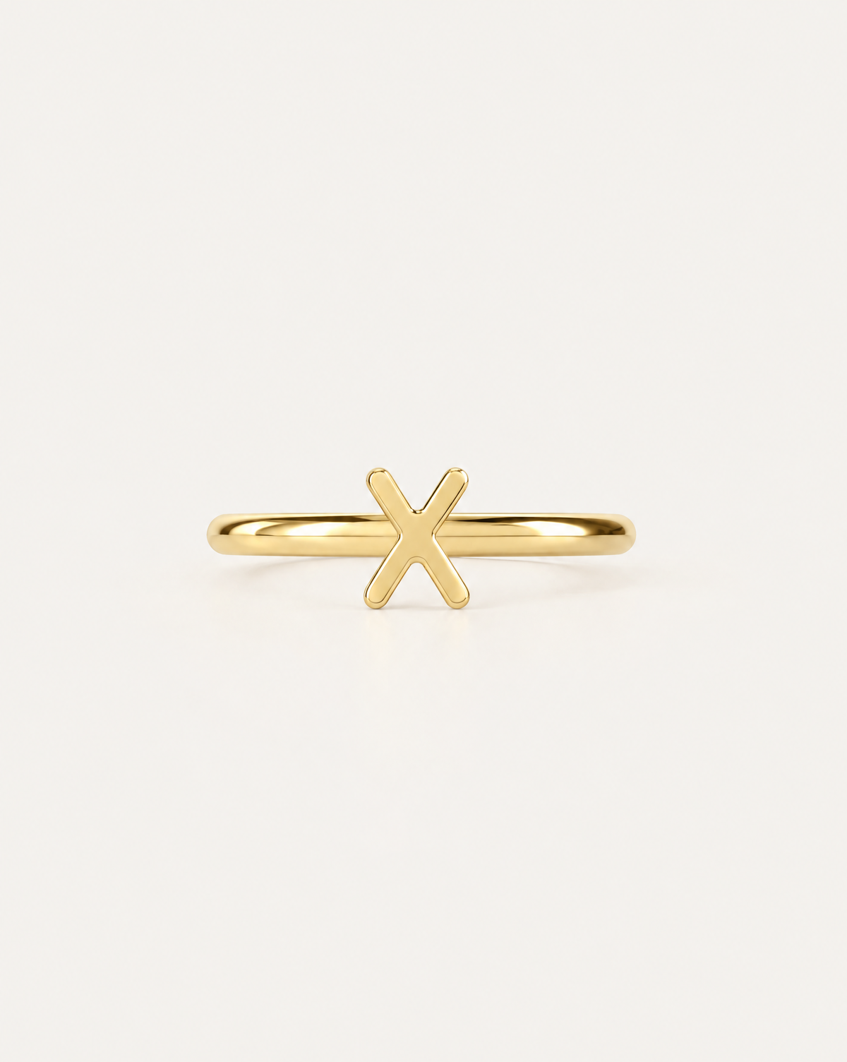 Choose two letters for a compact personalised motif that can represent initials without becoming oversized. Made for fully healed helix piercings, it keeps the profile compact for an upper-ear stack while leaving the motif clearly visible. Handmade to order in 14ct solid gold, it fits naturally with personalised, meaningful and monogram-led styling rather than reading as a generic plain hoop.