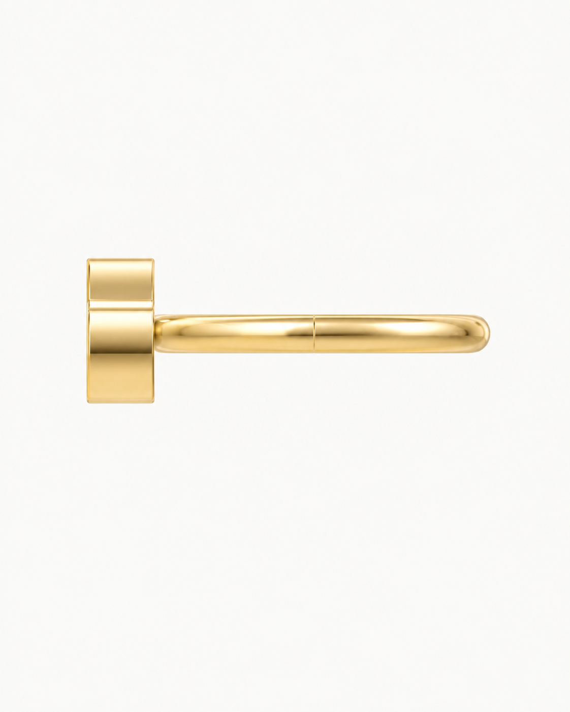 Pumpkin 14ct Solid Gold Conch Ring