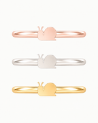 Snail 14ct Solid Gold Helix Ring