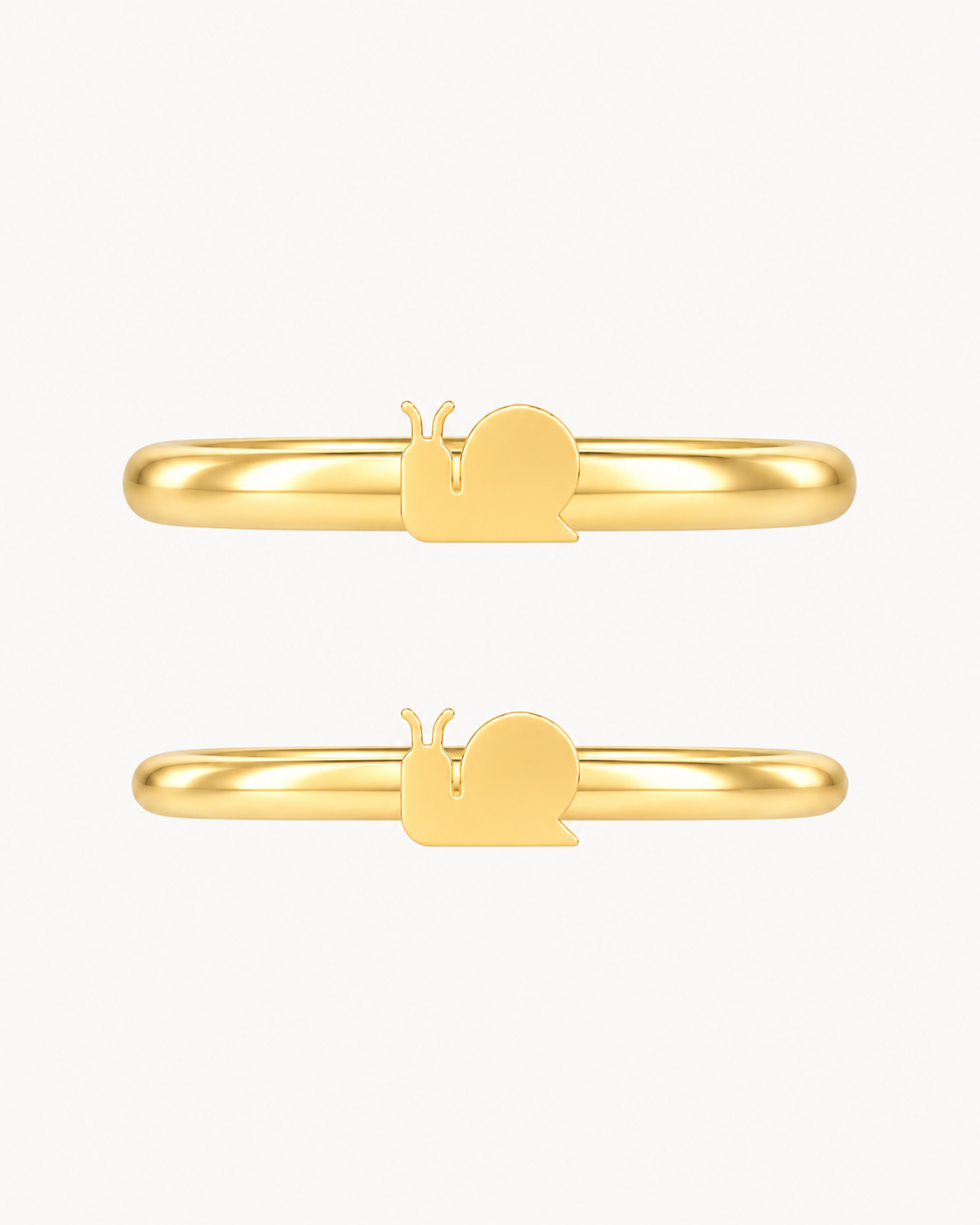 Snail 14ct Solid Gold Helix Ring