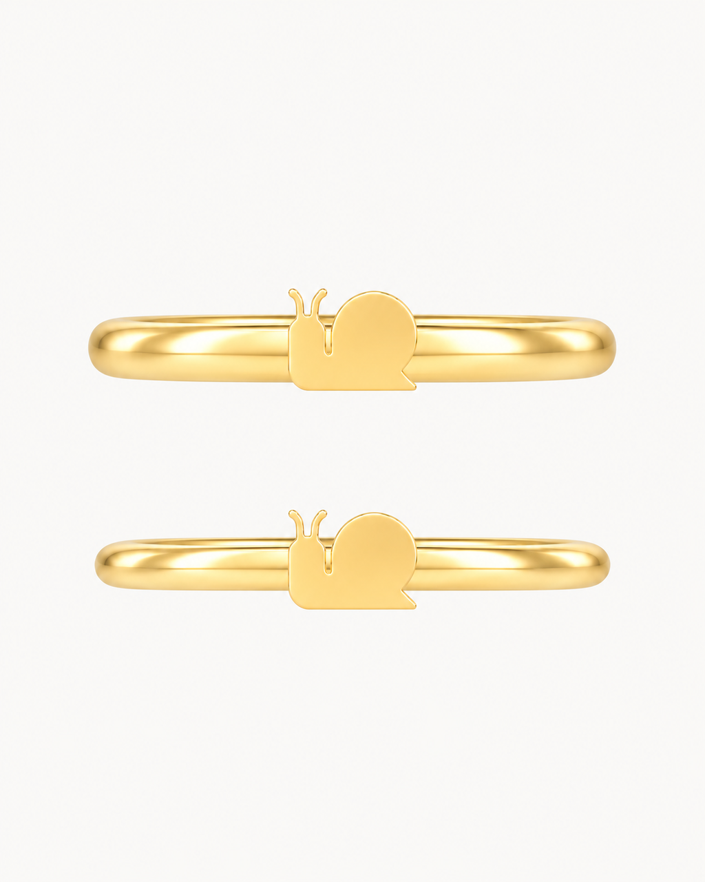 Snail 14ct Solid Gold Conch Ring