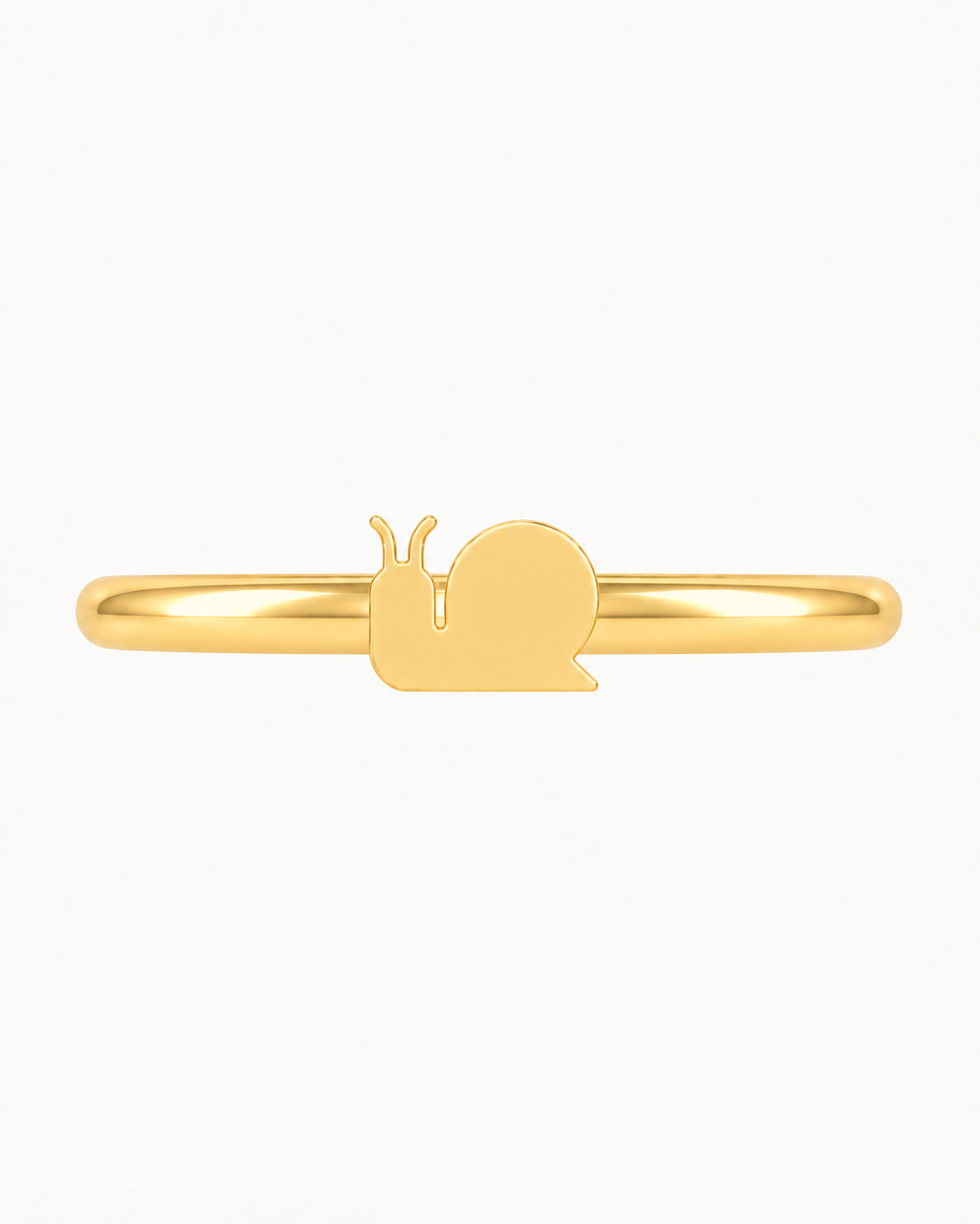 Snail 14ct Solid Gold Helix Ring