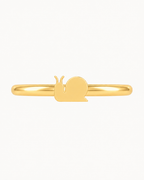 Snail 14ct Solid Gold Helix Ring