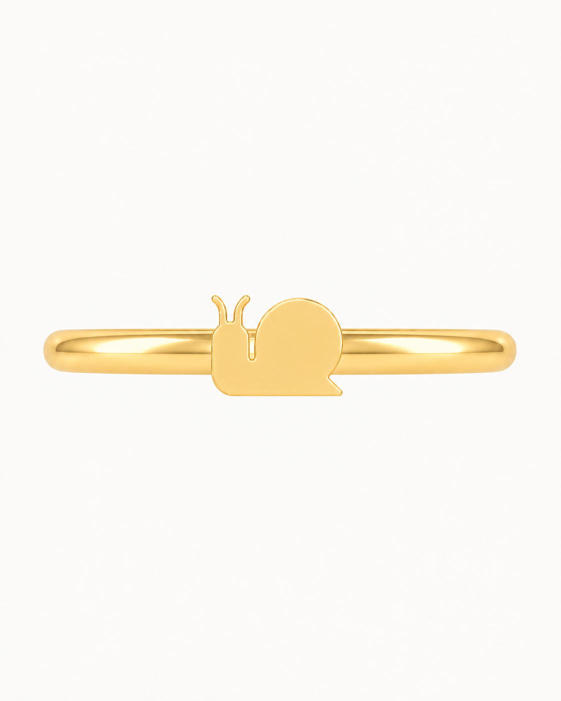 Snail 14ct Solid Gold Helix Ring