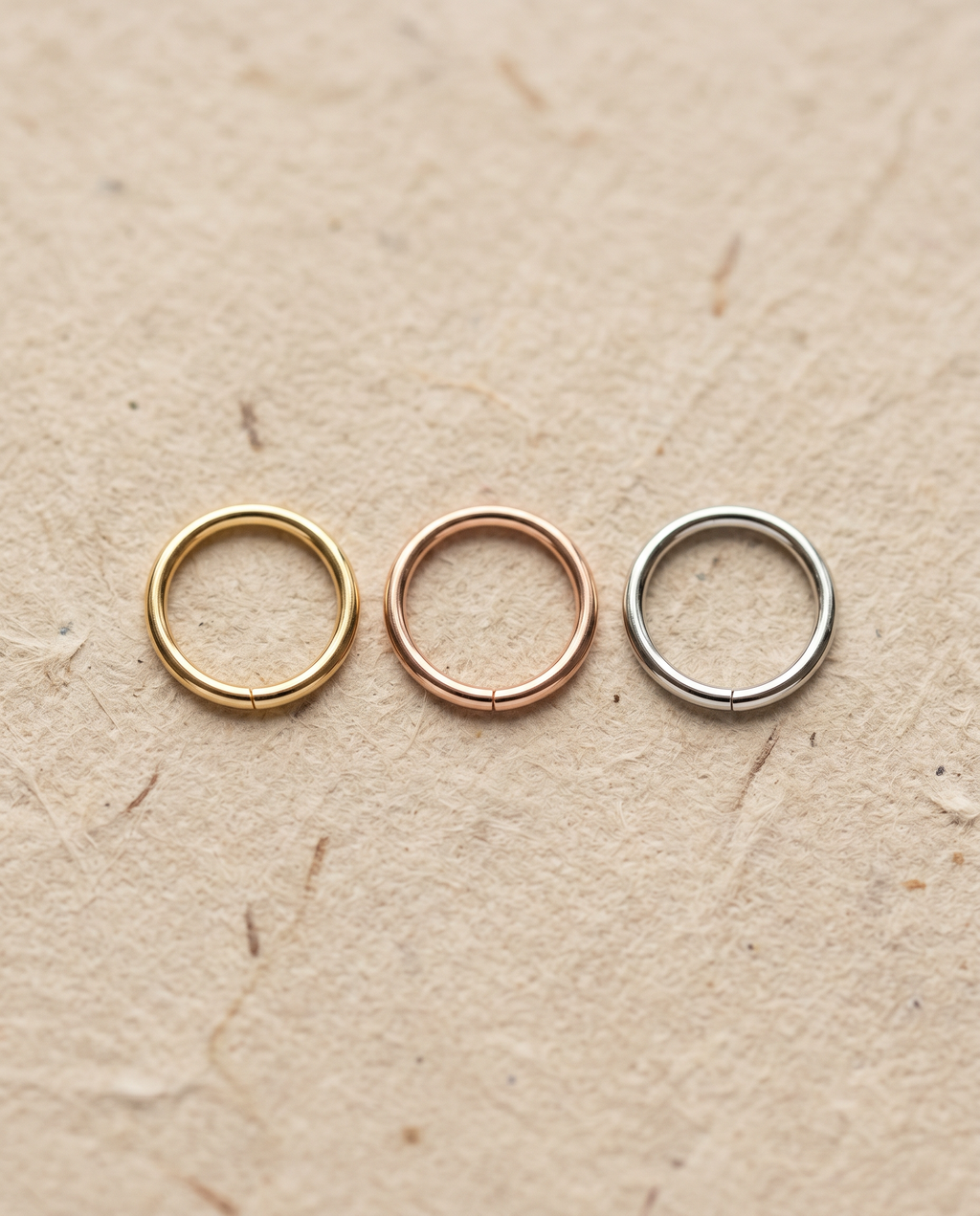 14ct Gold Tiny Cartilage Hoop