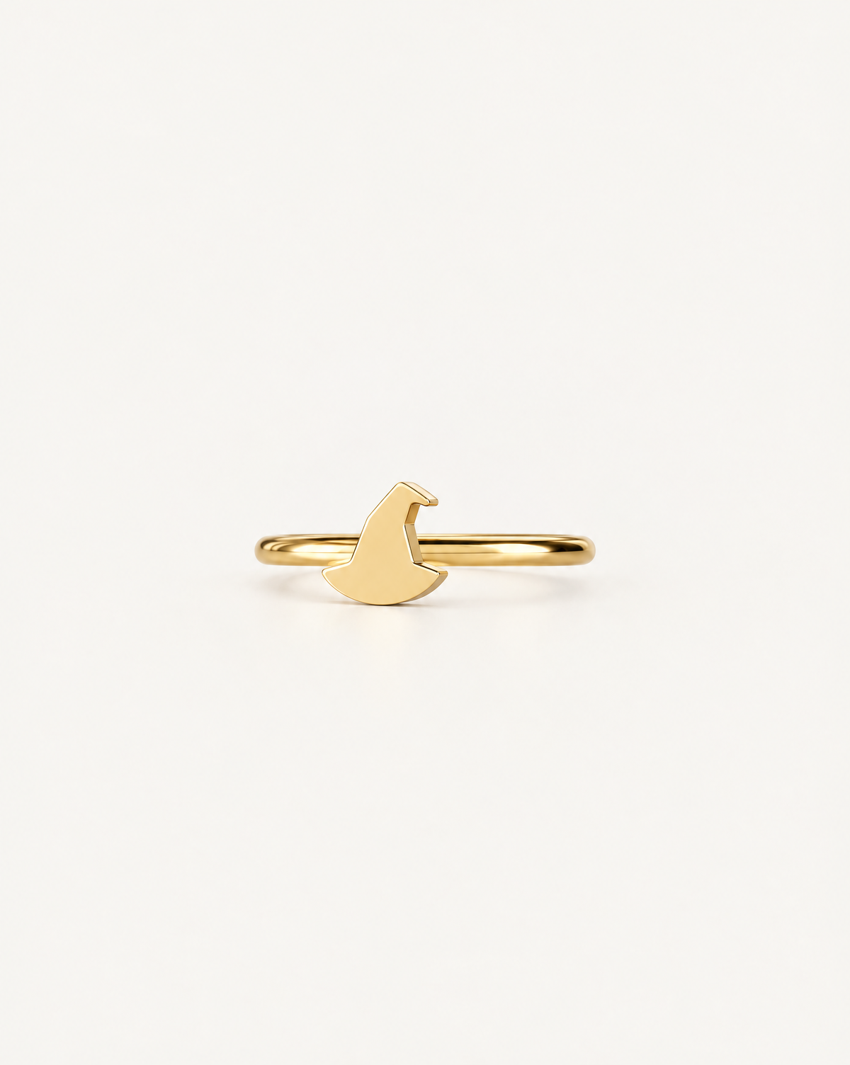 Witch Hat 14ct Solid Gold Helix Hoop
