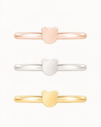 Bear 14ct Solid Gold Conch Ring