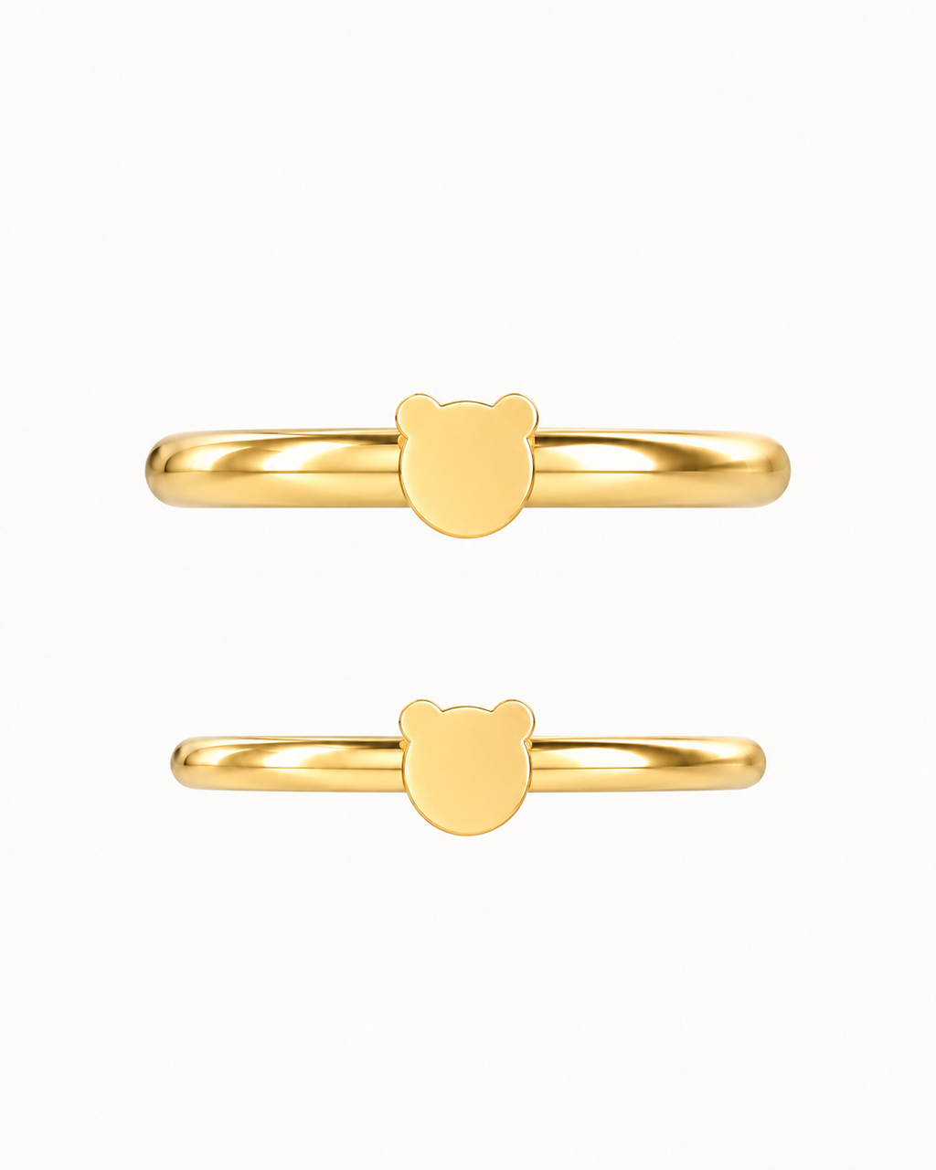 Bear 14ct Solid Gold Conch Ring