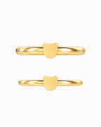 Bear 14ct Solid Gold Conch Ring