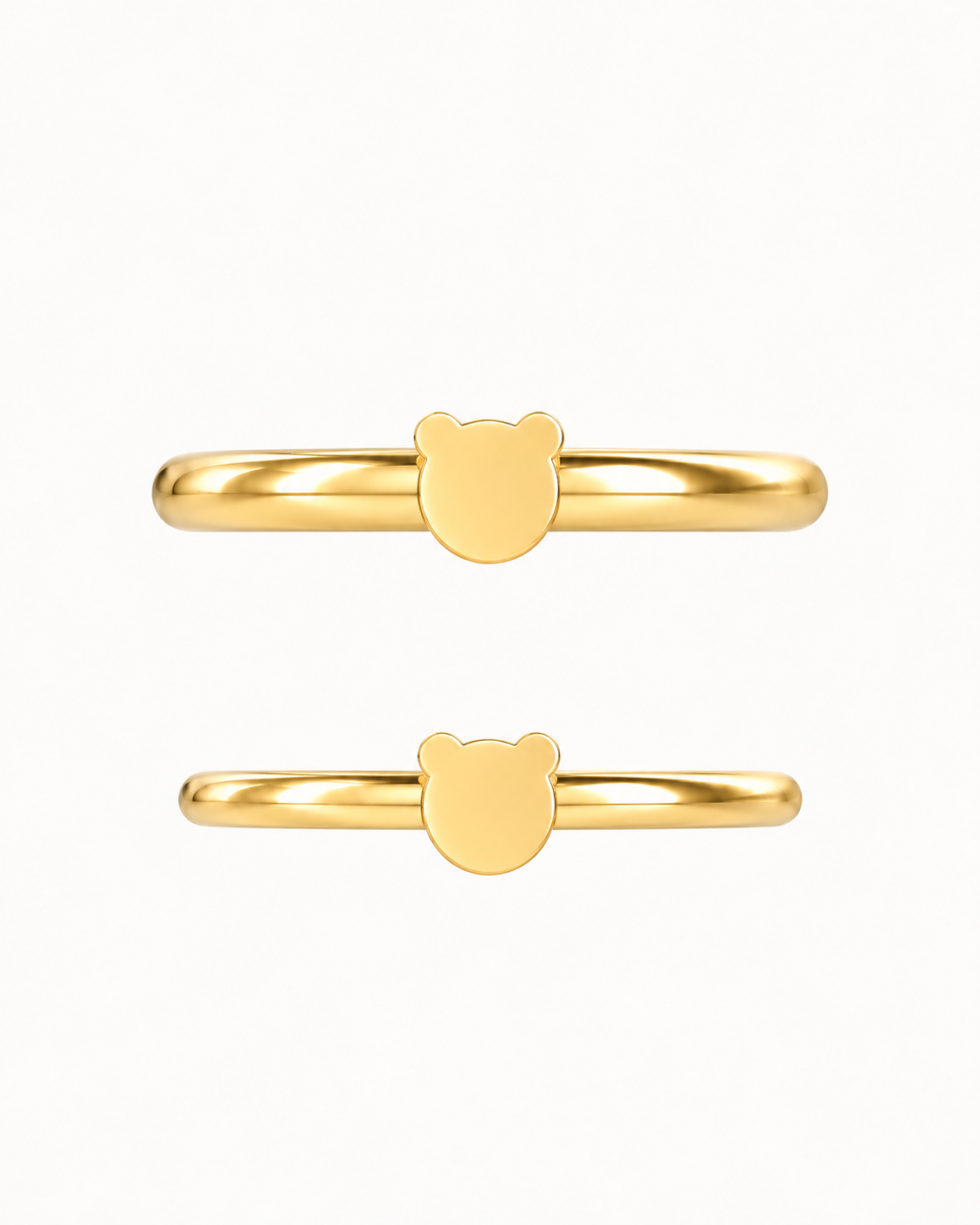 Bear 14ct Solid Gold Conch Ring