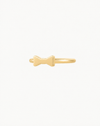 Bow Tie 14ct Solid Gold Conch Ring