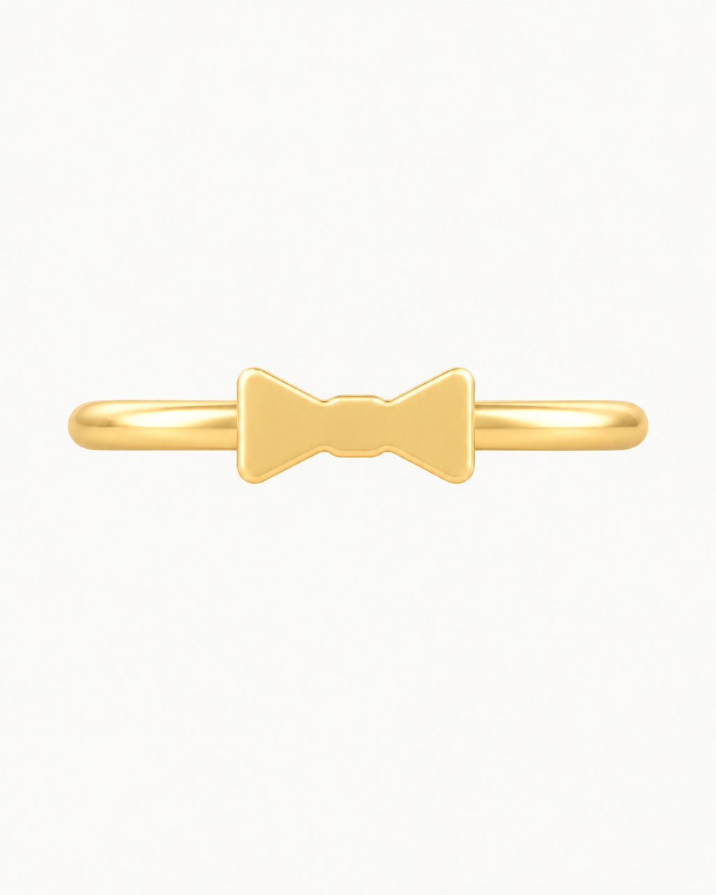 Bow Tie 14ct Solid Gold Conch Ring