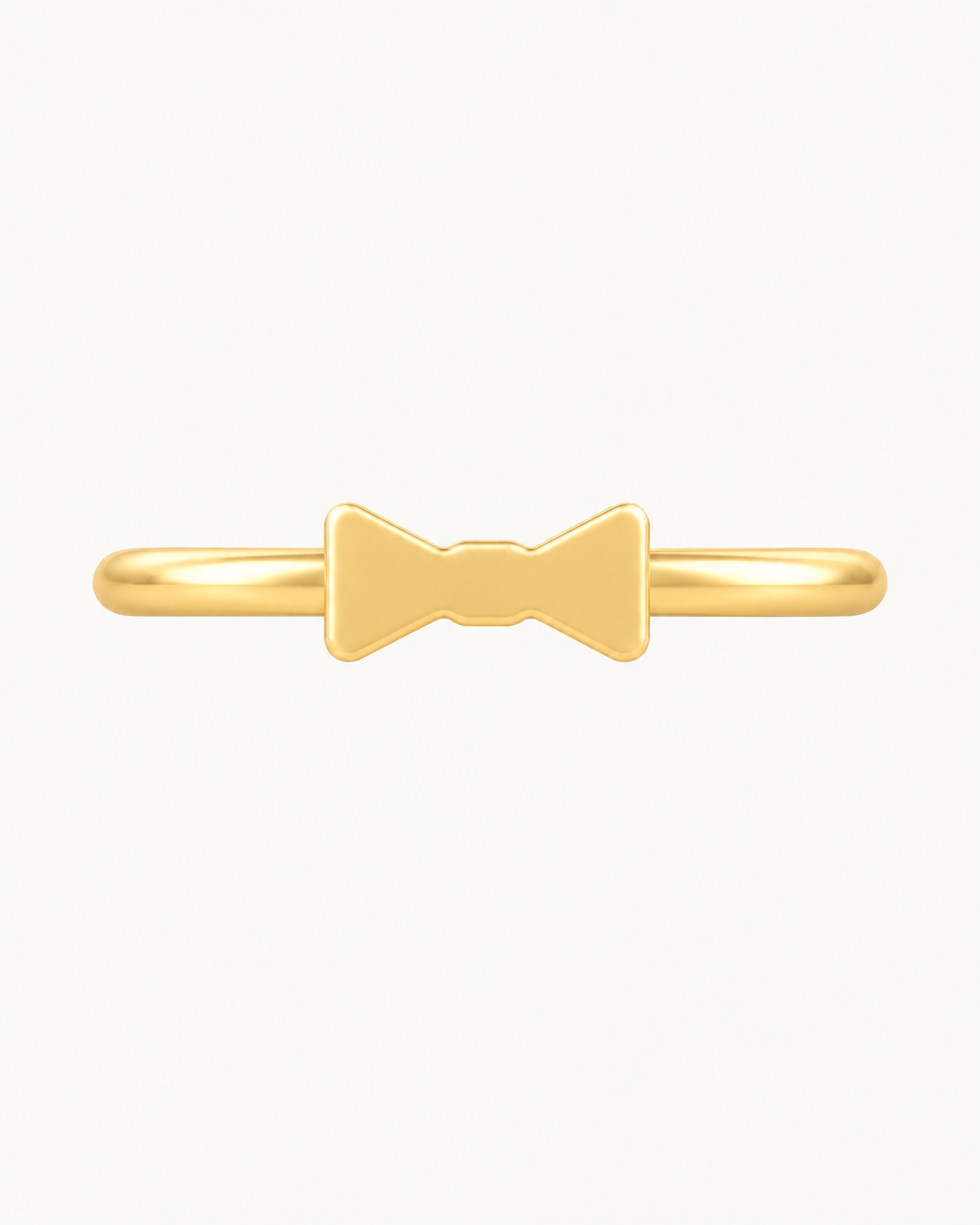 Bow Tie 14ct Solid Gold Conch Ring