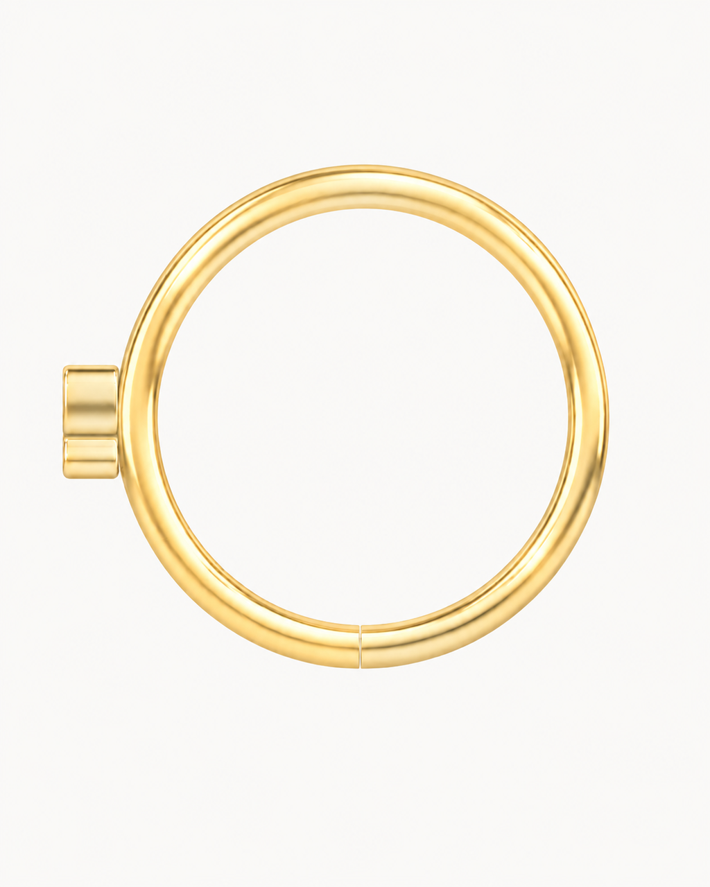 Butterfly 14ct Solid Gold Nostril Ring