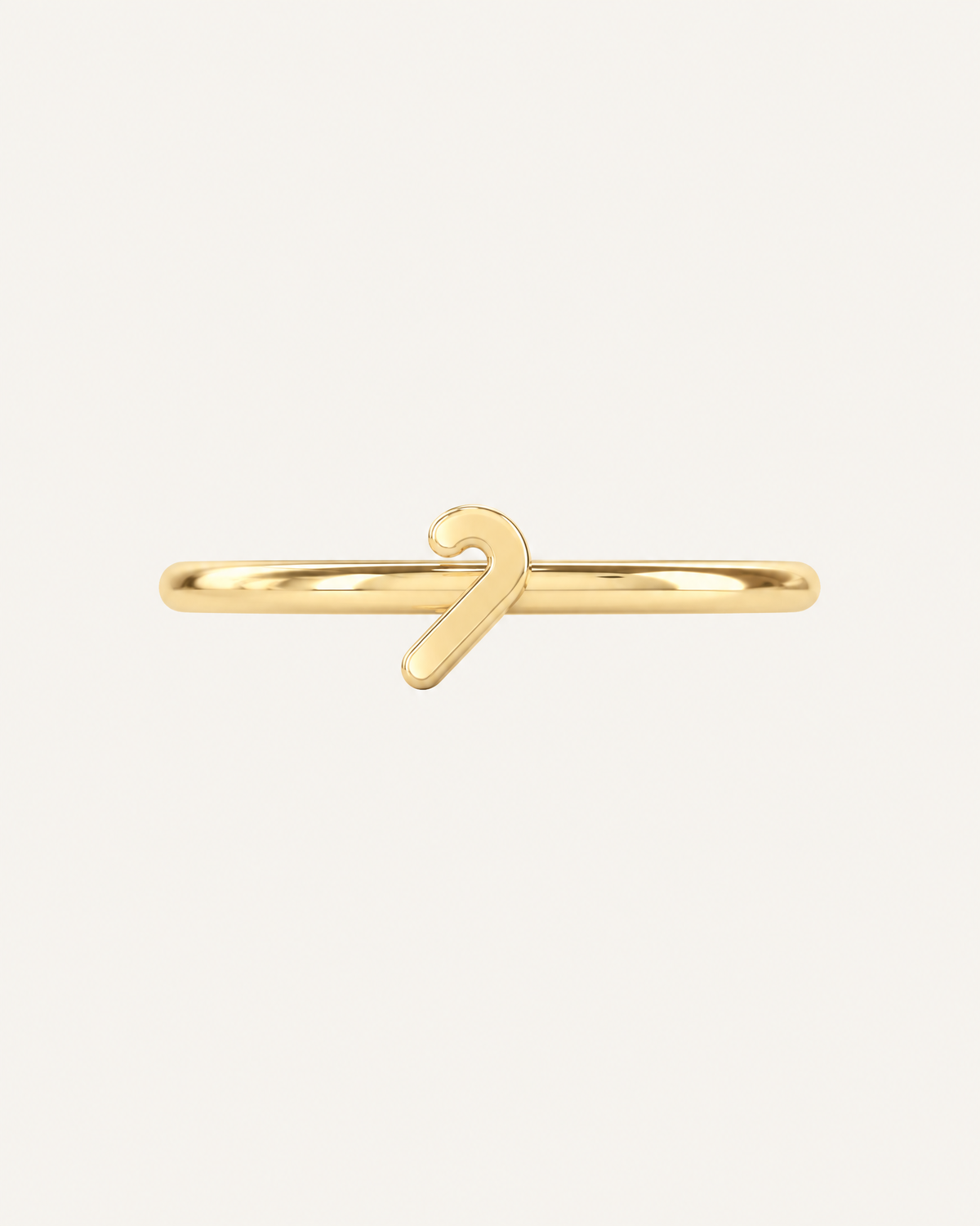Candy Cane 14ct Solid Gold Helix Ring