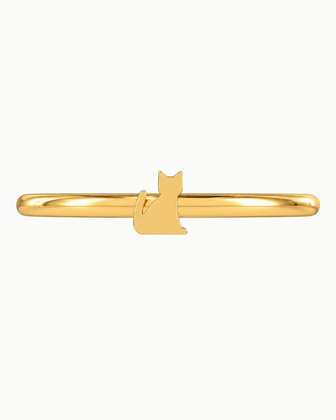 Cat 14ct Solid Gold Conch Ring