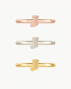 Christmas Stocking 14ct Solid Gold Conch Ring