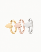 Cloud 14ct Solid Gold Nostril Ring