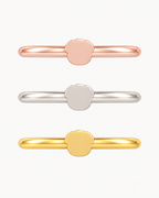 Dog 14ct Solid Gold Helix Ring