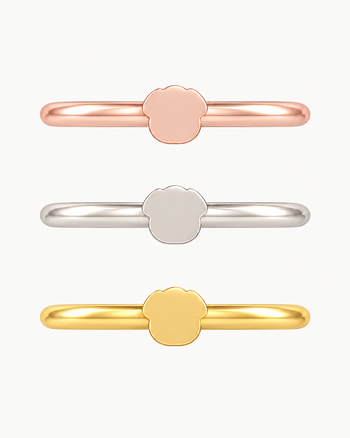 Dog 14ct Solid Gold Helix Ring
