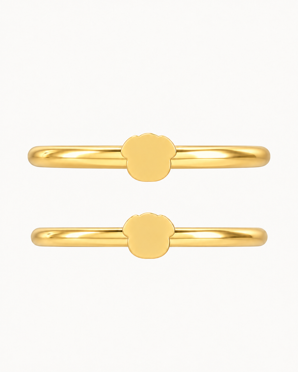 Dog 14ct Solid Gold Helix Ring