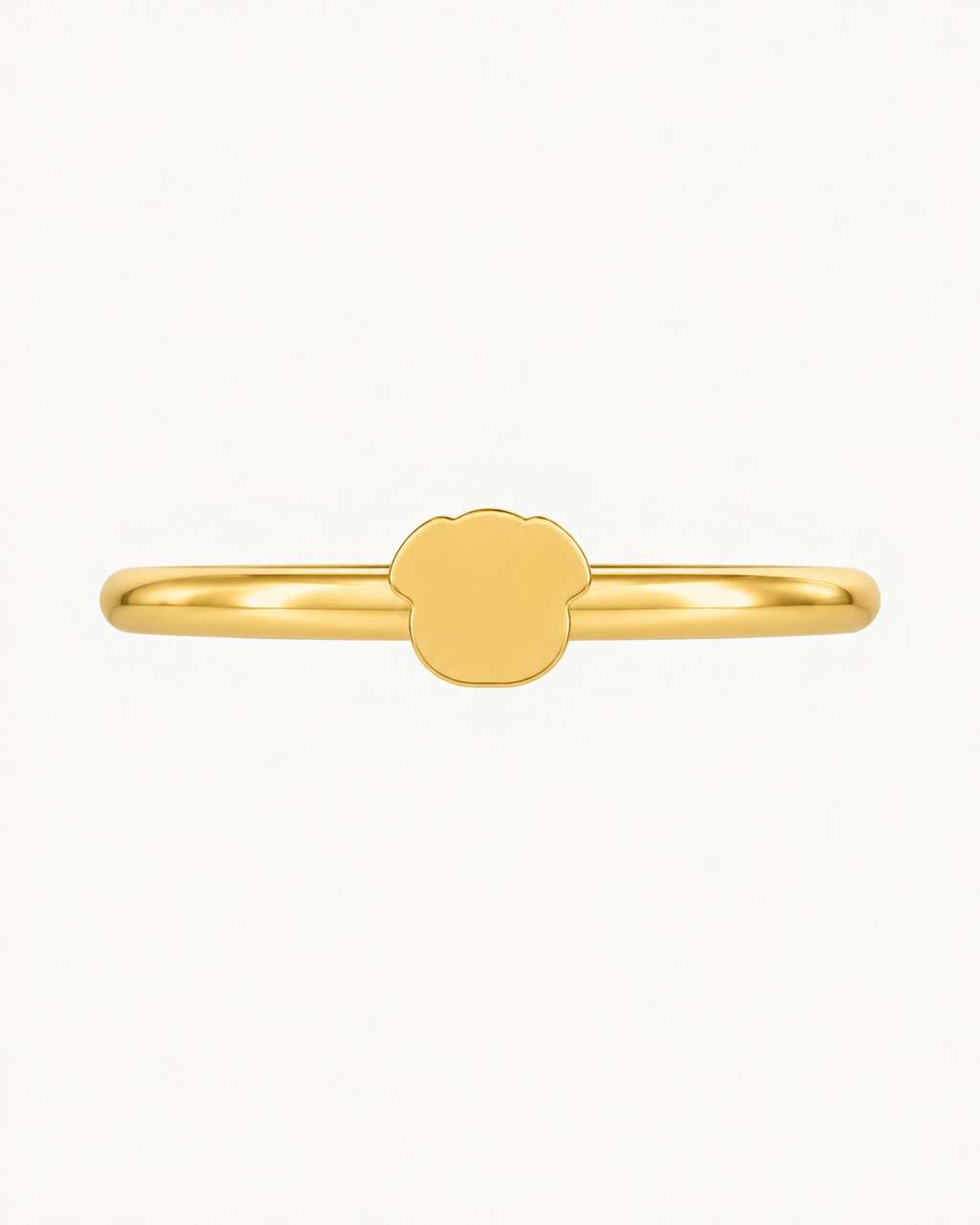 Dog 14ct Solid Gold Helix Ring