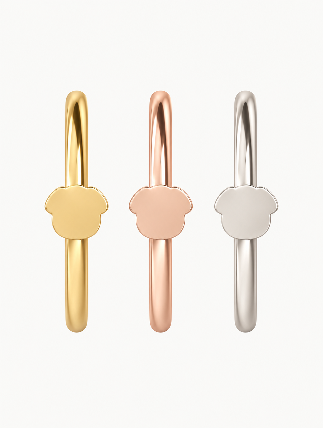 Dog 14ct Solid Gold Nostril Ring