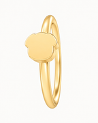 Dog 14ct Solid Gold Nostril Ring