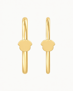 Dog 14ct Solid Gold Nostril Ring