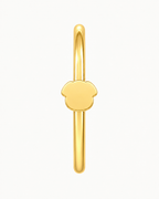 Dog 14ct Solid Gold Nostril Ring