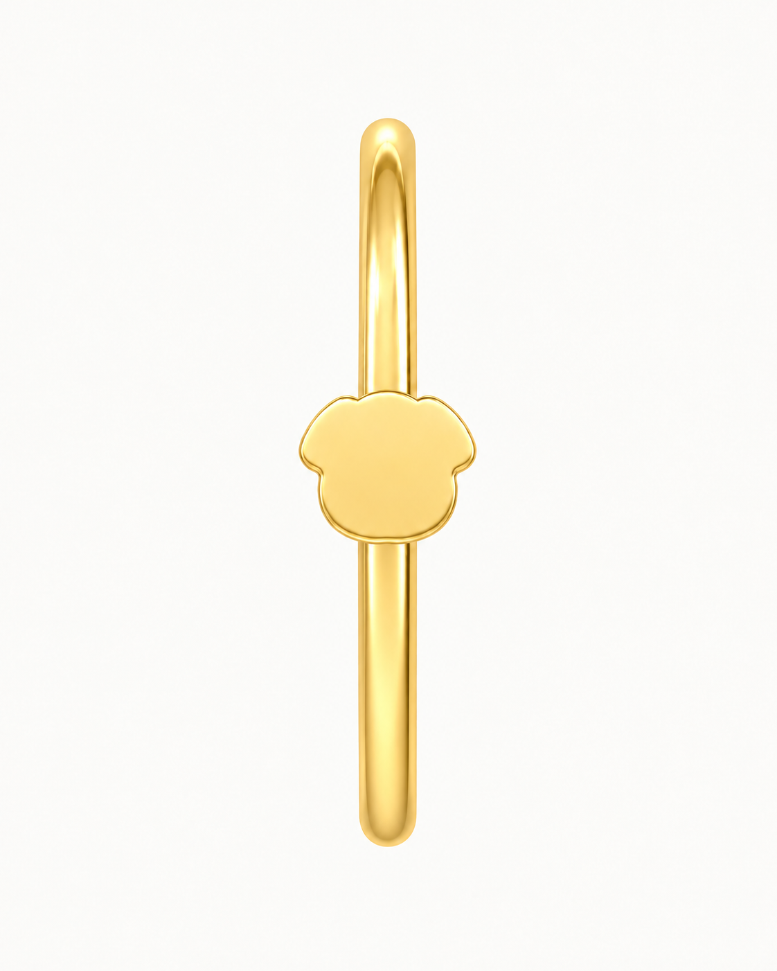 Dog 14ct Solid Gold Nostril Ring