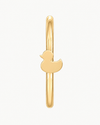 Duck 14ct Solid Gold Nostril Ring