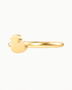 Duck 14ct Solid Gold Helix Ring