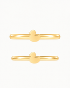Duck 14ct Solid Gold Conch Ring