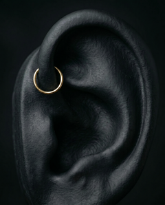 14K Gold Helix Ring