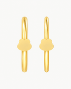 Frog 14ct Solid Gold Nostril Ring