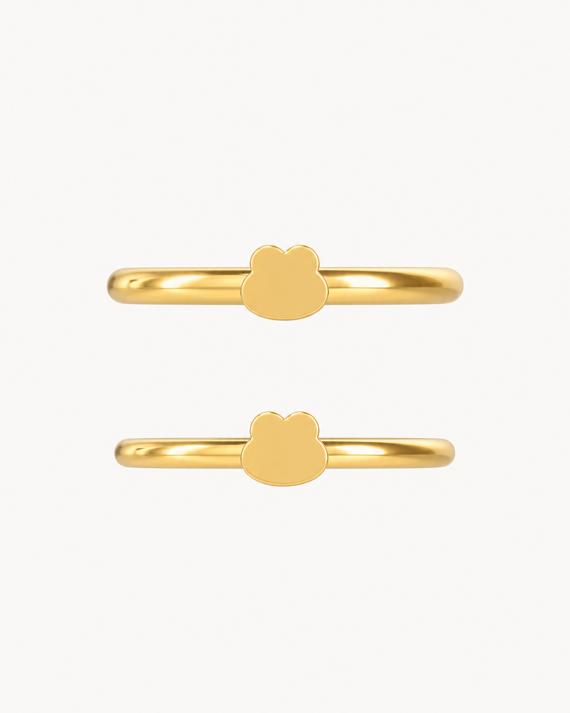 Frog 14ct Solid Gold Helix Ring