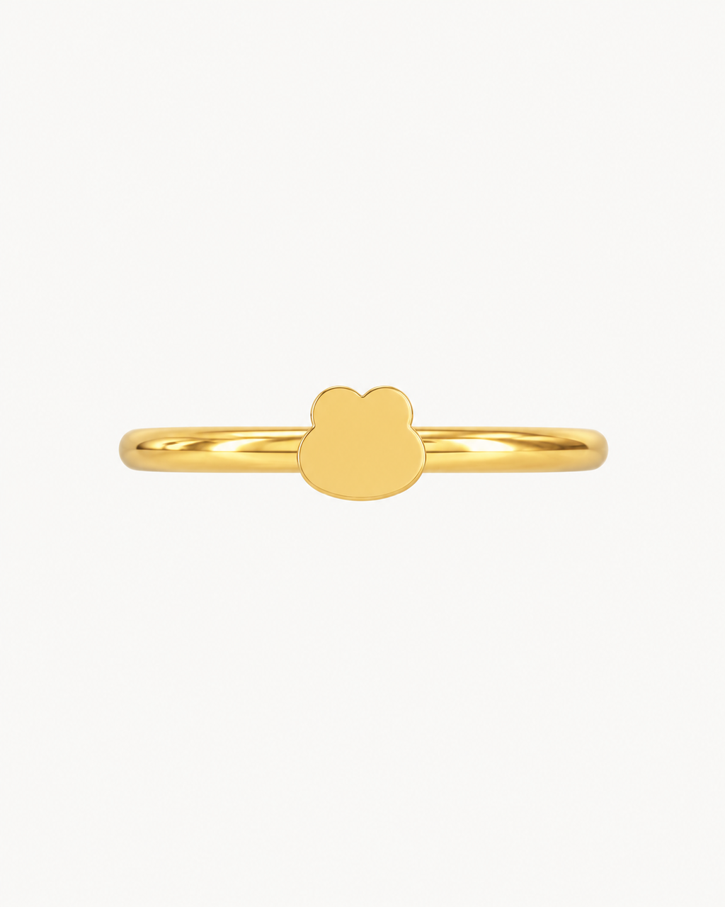 Frog 14ct Solid Gold Helix Ring