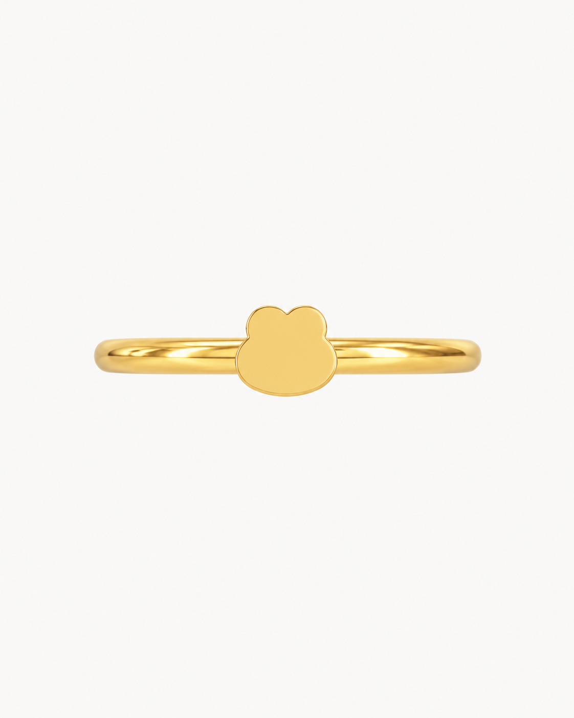 Frog 14ct Solid Gold Helix Ring