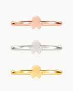 Octopus 14ct Solid Gold Conch Ring