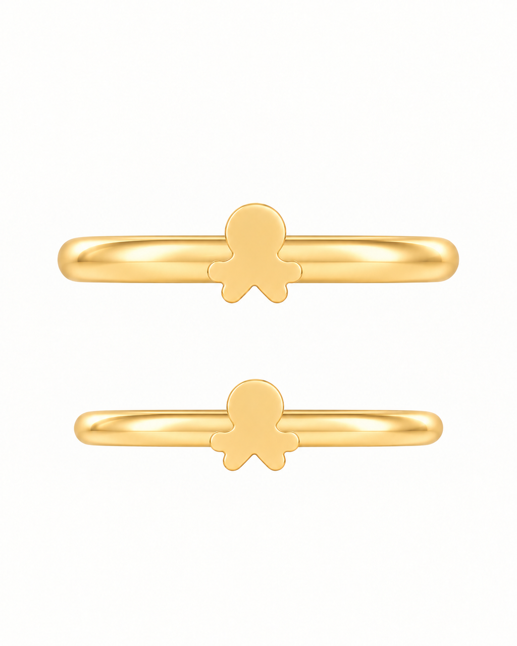 Octopus 14ct Solid Gold Helix Ring