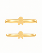 Octopus 14ct Solid Gold Helix Ring