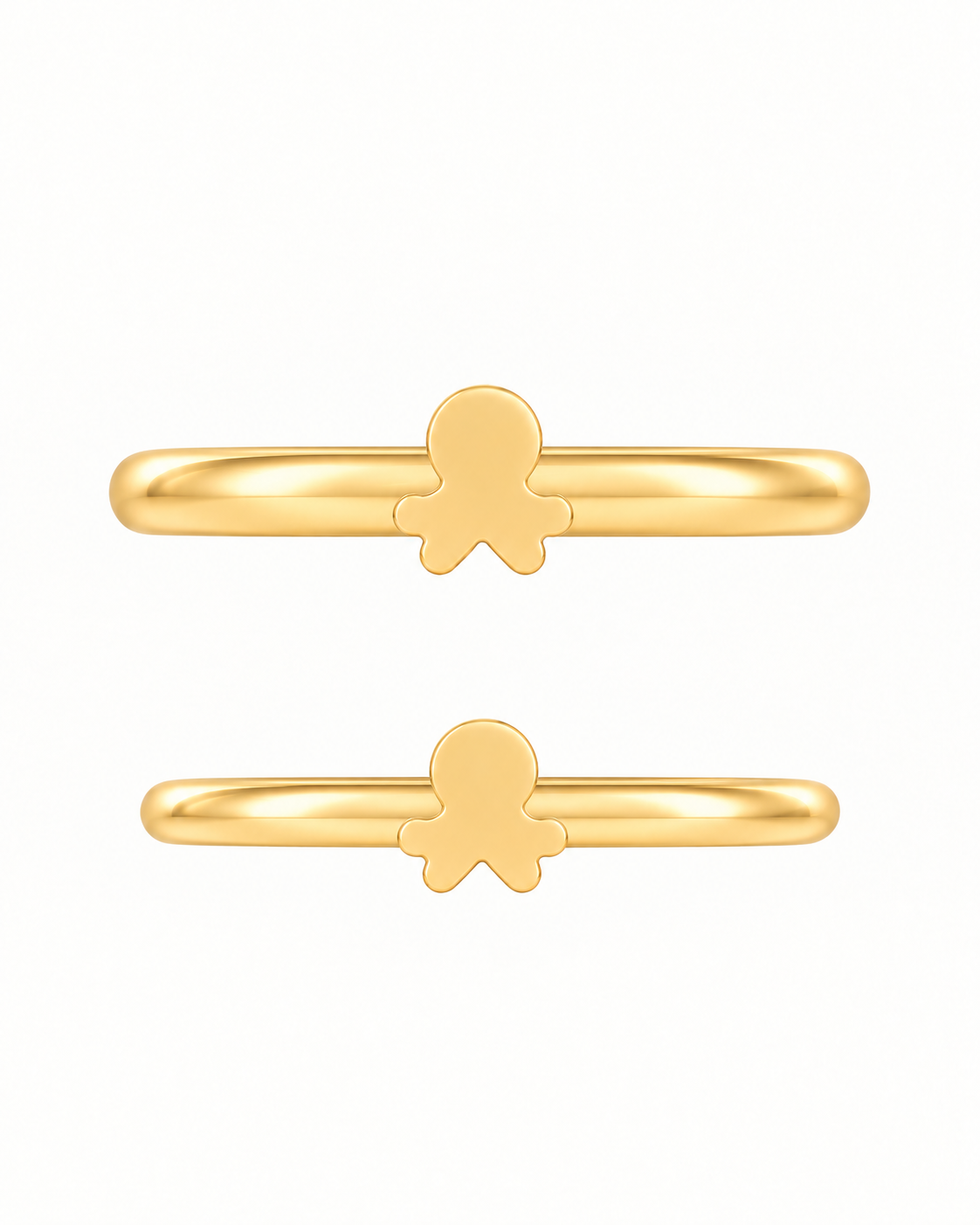 Octopus 14ct Solid Gold Helix Ring