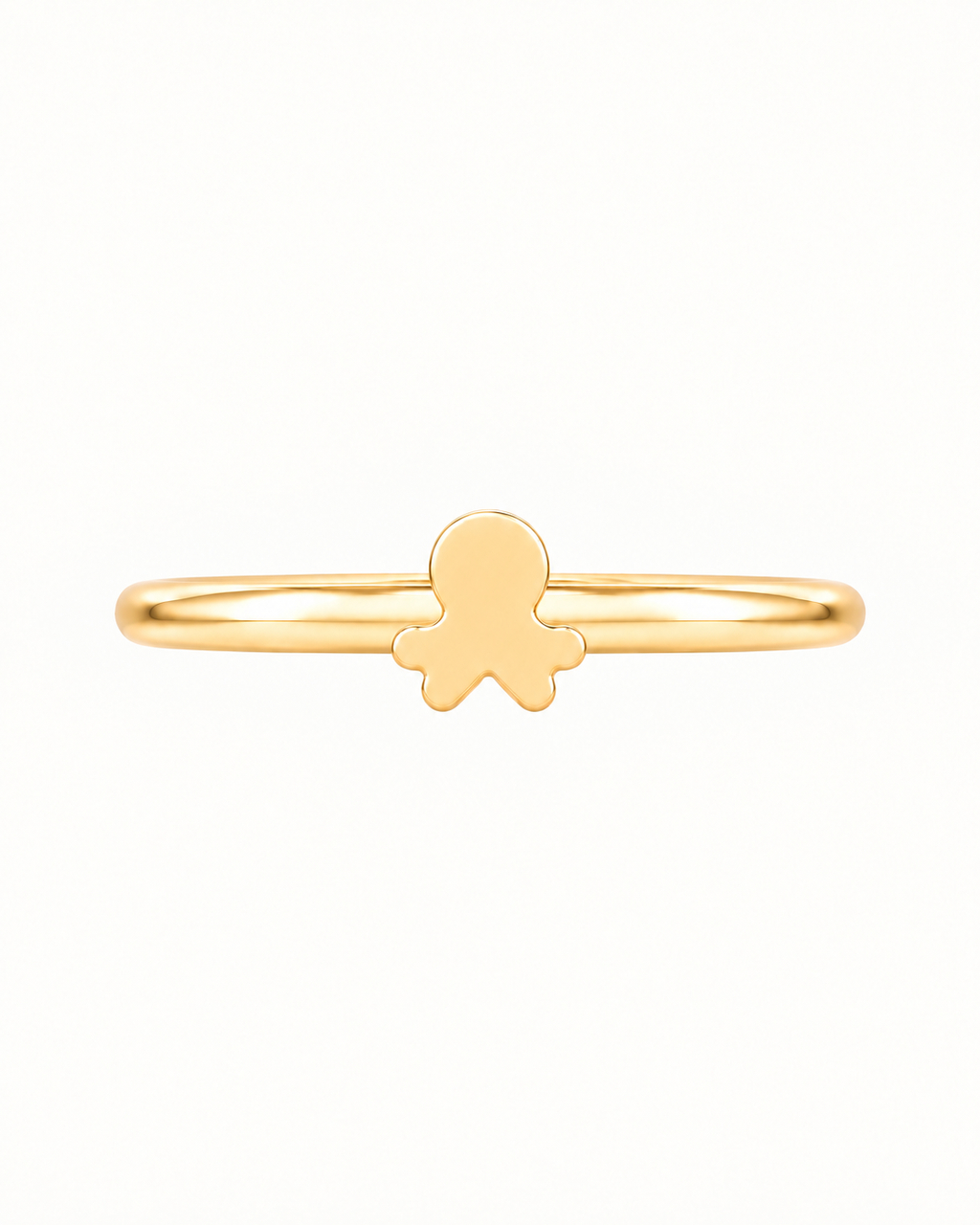 Octopus 14ct Solid Gold Helix Ring