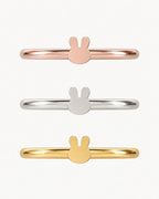 Rabbit 14ct Solid Gold Conch Ring