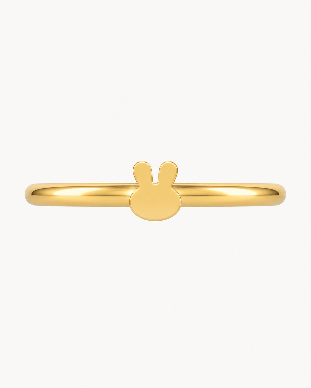 Rabbit 14ct Solid Gold Helix Ring