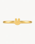 Rabbit 14ct Solid Gold Helix Ring