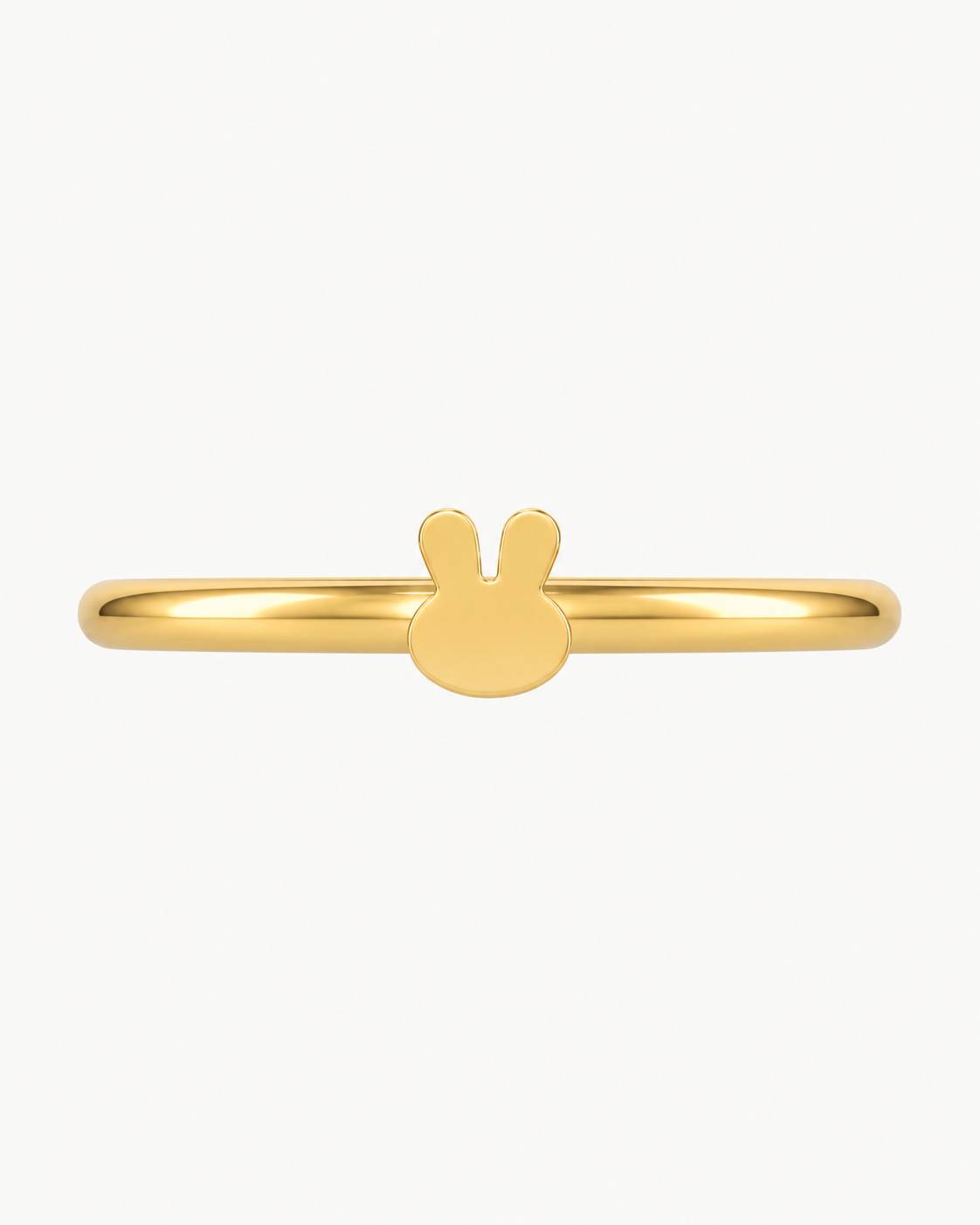 Rabbit 14ct Solid Gold Helix Ring
